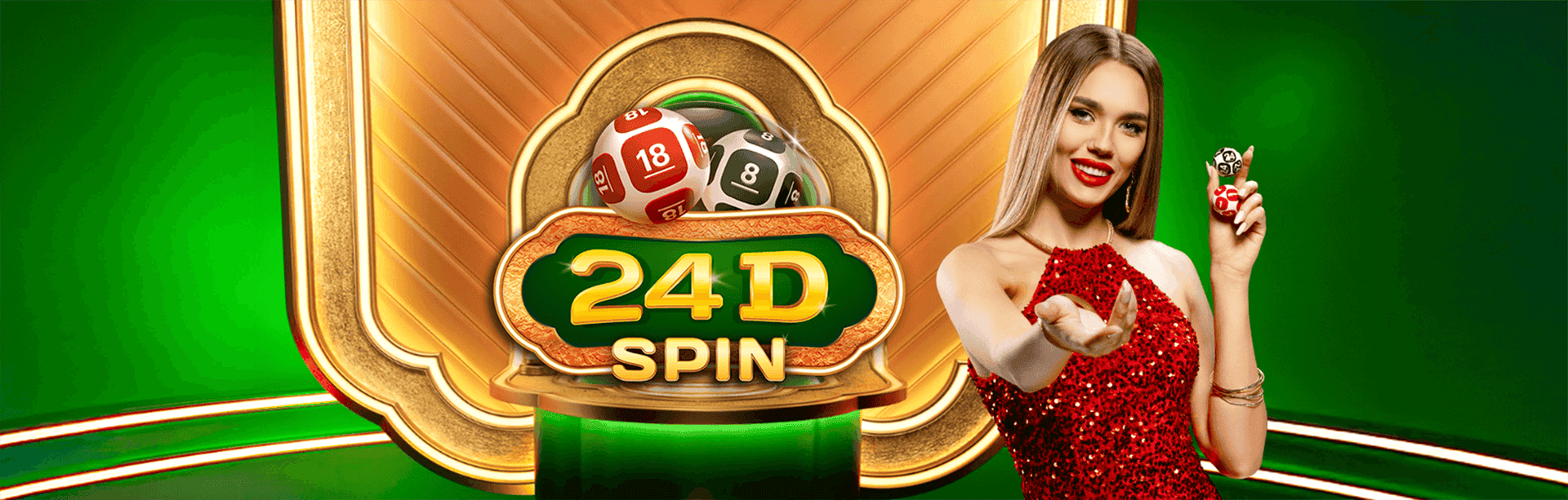 PP CASINO - 24D SPIN GAME PROMO BANNER